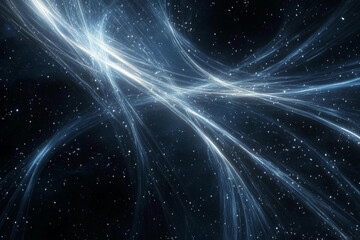 Obraz premium Spectacular cosmic swirl of light and energy in the vast universe during a stellar phenomenon