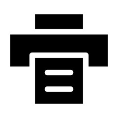 Fototapeta premium printer icon