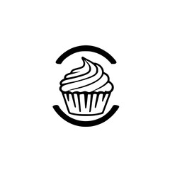 Scrumptious Cupcake: A Delightful Dessert for Every Occasion. This image showcases a delectable cupcake, perfect for satisfying your sweet cravings. Indulge in its creamy frosting and soft cake.