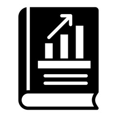 Economics Glyph Icon Design