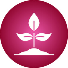Planting icon single vector illustration