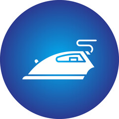 Ironing icon single vector illustration