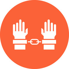 Slavery icon single vector illustration