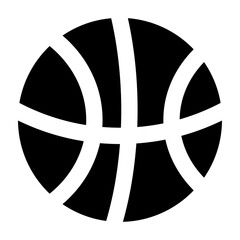 Basketball Glyph Icon Design © qadeer