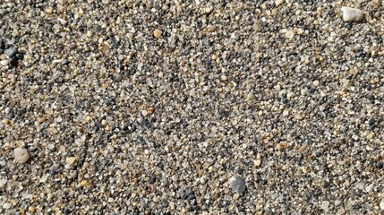 Close-Up View of Fine Sand with Varied Textures and Colors