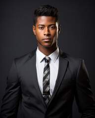 Confident Black Businessman Portrait - Authenticity