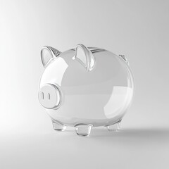 piggy bank on white background