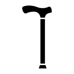 Walking Stack Glyph Icon Design