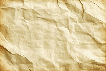Obraz premium Old, antique crumpled and wrinkled parchment paper background.