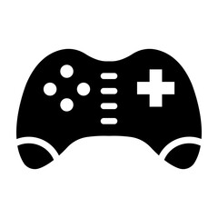 Game Console Glyph Icon Design