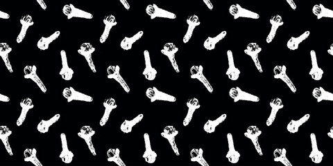 Clove seamless pattern. Vector pencil drawings. Clove spice ornament. Hand-drawn illustrations of clove background for label, packaging, banner, poster, cover design.