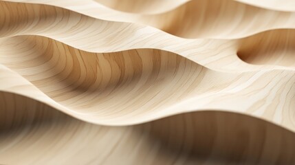 Obraz premium A simple plywood texture with visible layers and light, even coloring.