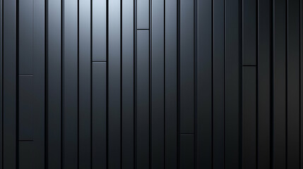 Fototapeta premium Modern sleek wall design with vertical panels.