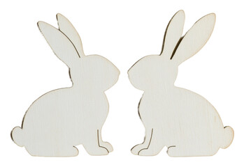 Obraz premium PNG Bunnies cutout for spring decoration and crafts