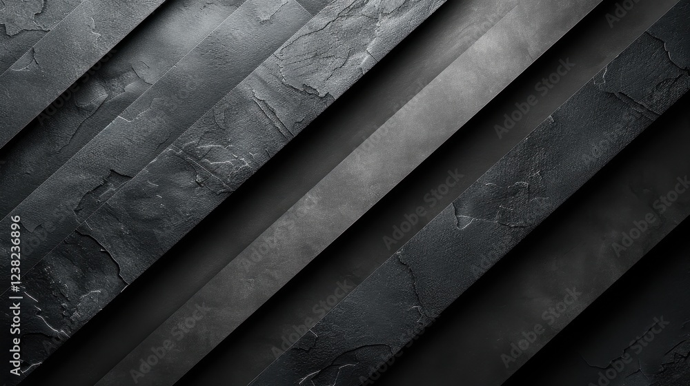 Poster abstract dark geometric texture with diagonal stripes and subtle cracks