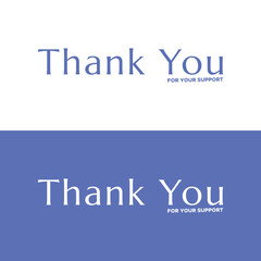 thank you, thanks for your support, thank you greeting card, thank you stock illustration.
handwritten thank you note vector
