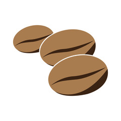 coffee bean icon vector