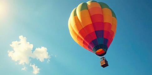 Fototapeta premium Air escaping from a partially inflated balloon, balloons, gas release, air escaping