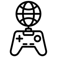 Online Gaming Icon