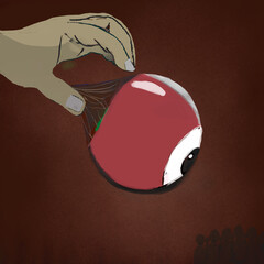 Illustration Of Imu Sama (One Piece)
