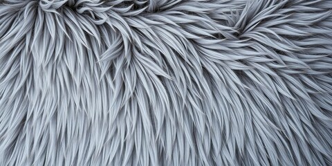 Fototapeta premium Luxurious and soft fur texture background in shades of grey and white, fur texture, stylish