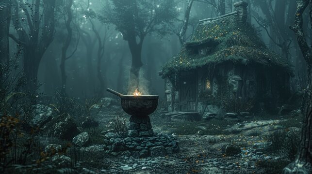 Slavic Mystical Creature Baba Yaga: The Fearsome Witch