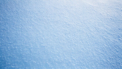 Closeup of white snow texture background