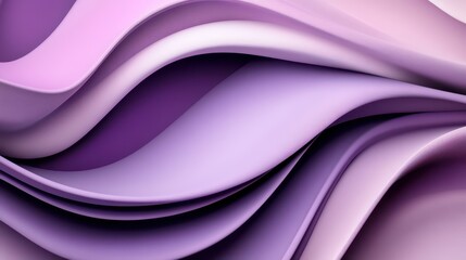 Elegant Purple Waves Abstract Background Design for Creative Projects and Digital Media