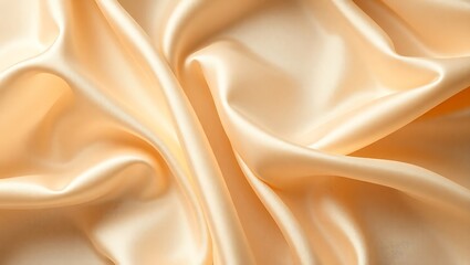 Fototapeta premium Luxurious Silk Satin Fabric Background with Smooth and Shiny Texture