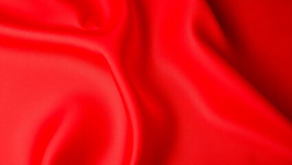 Luxurious Silk Satin Fabric Background with Smooth and Shiny Texture