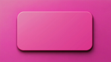 Fototapeta premium magenta blank rectangular banner isolated on magenta background