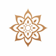 abstract flower design