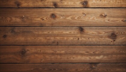 Fototapeta premium Dark Brown Wood Planks with Natural Grain Pattern