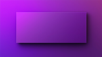 purple blank rectangular banner isolated on purple    background