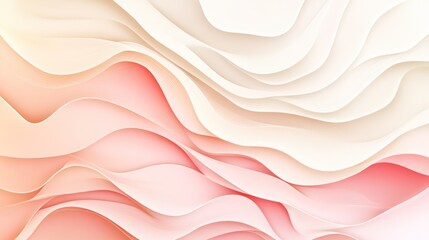 Obraz premium Abstract pastel waves flowing, background texture, design element