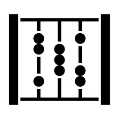 Abacus Glyph Icon Design