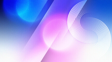 Pastel gradient background with circular pattern
