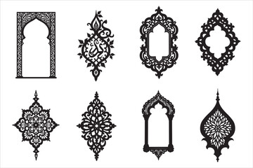 Islamic Laser Cut Vector