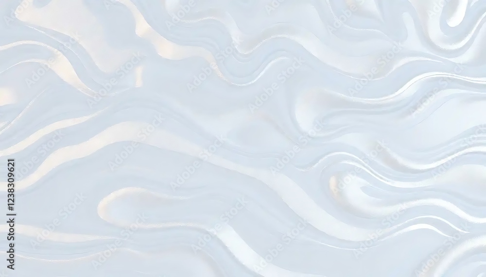 Poster abstract white wave pattern background design