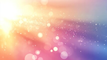 Pastel sunbeams, bokeh, sparkle, background, digital art, website design