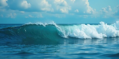 Soft rolling waves with subtle foam on the surface of a lake, lake, foam, water
