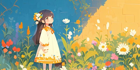 Children drawing illustration design