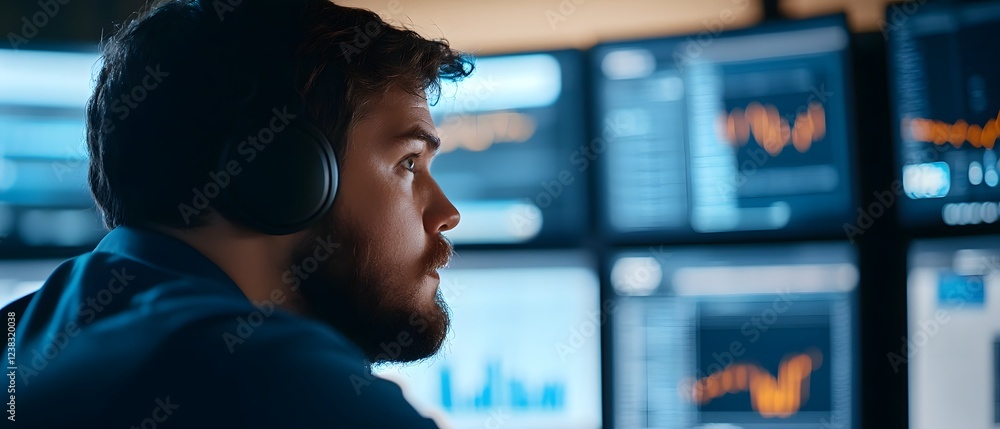 Poster live streamed product launch event with real time viewer engagement analytics