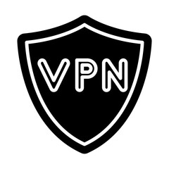 VPN Icon glyph icon