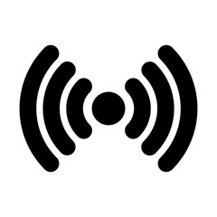 WiFi Hotspot glyph icon