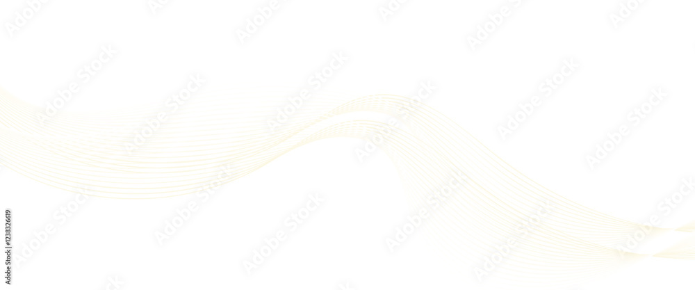 Aufkleber white abstract background of white fabric texture with elegant soft wave curved pattern