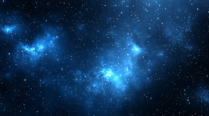 Fototapeta premium Starry night sky filled with stars.