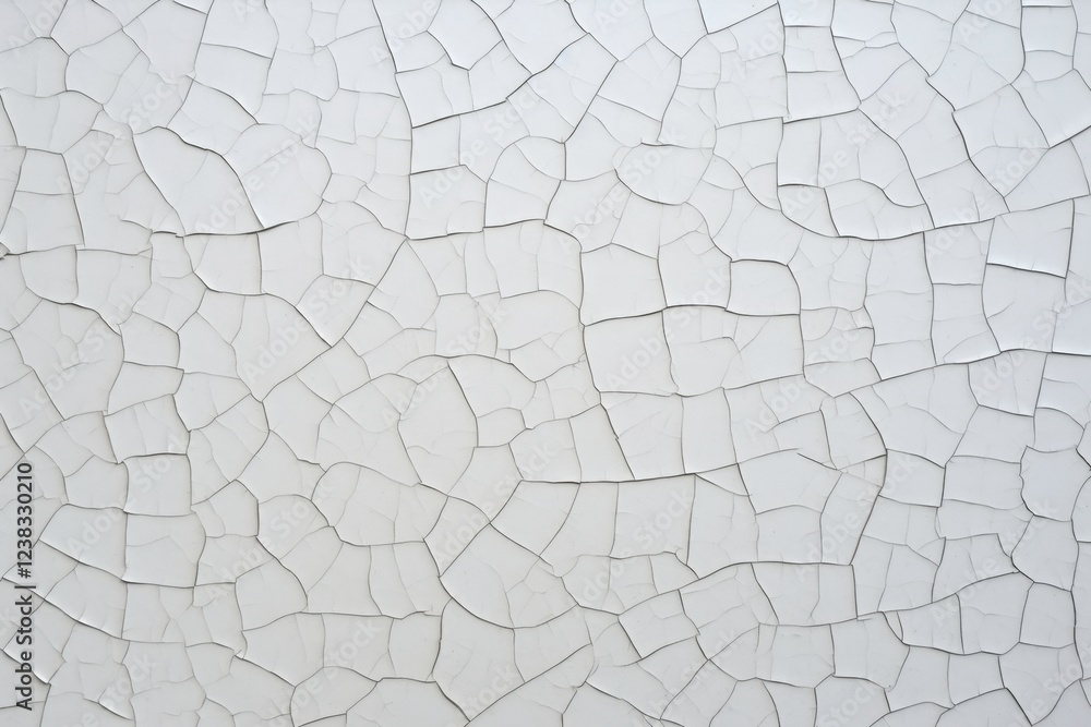 Poster white ceramic texture with cracked surface details and unique patterns for artistic and design inspi