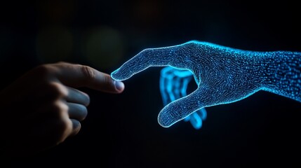 Humanity Meets Technology: A Digital Handshake