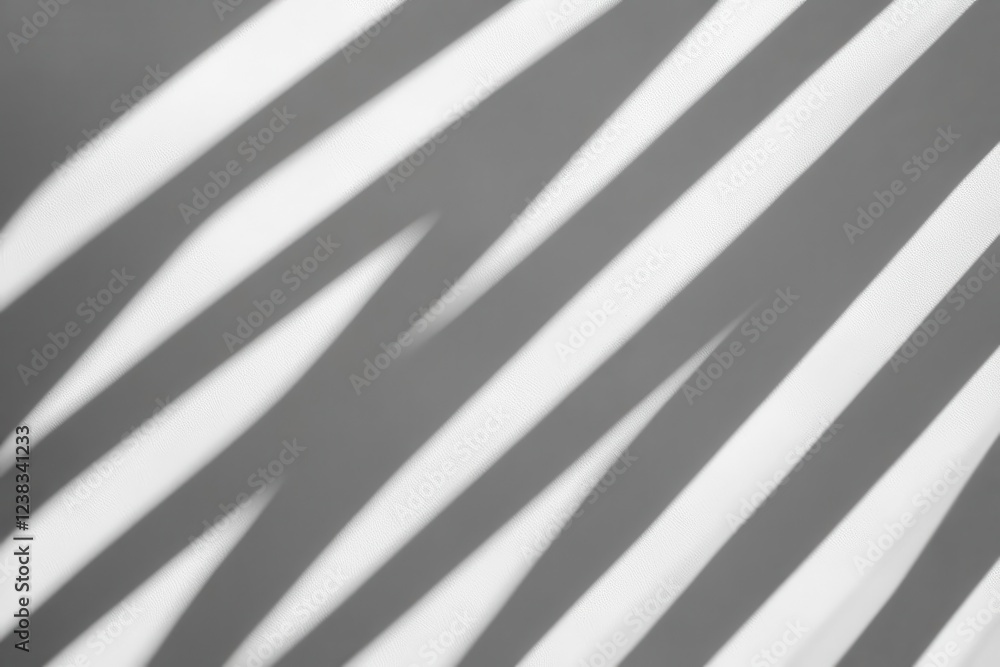 Aufkleber silhouettes interacting with abstract patterns of light and shadow conceptual high-contrast moody ae
